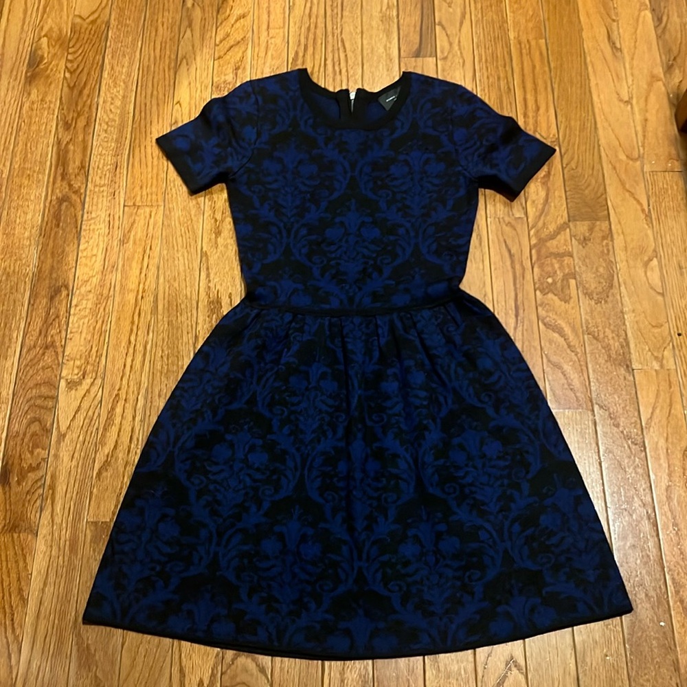 Romeo & Juliet black & blue dress